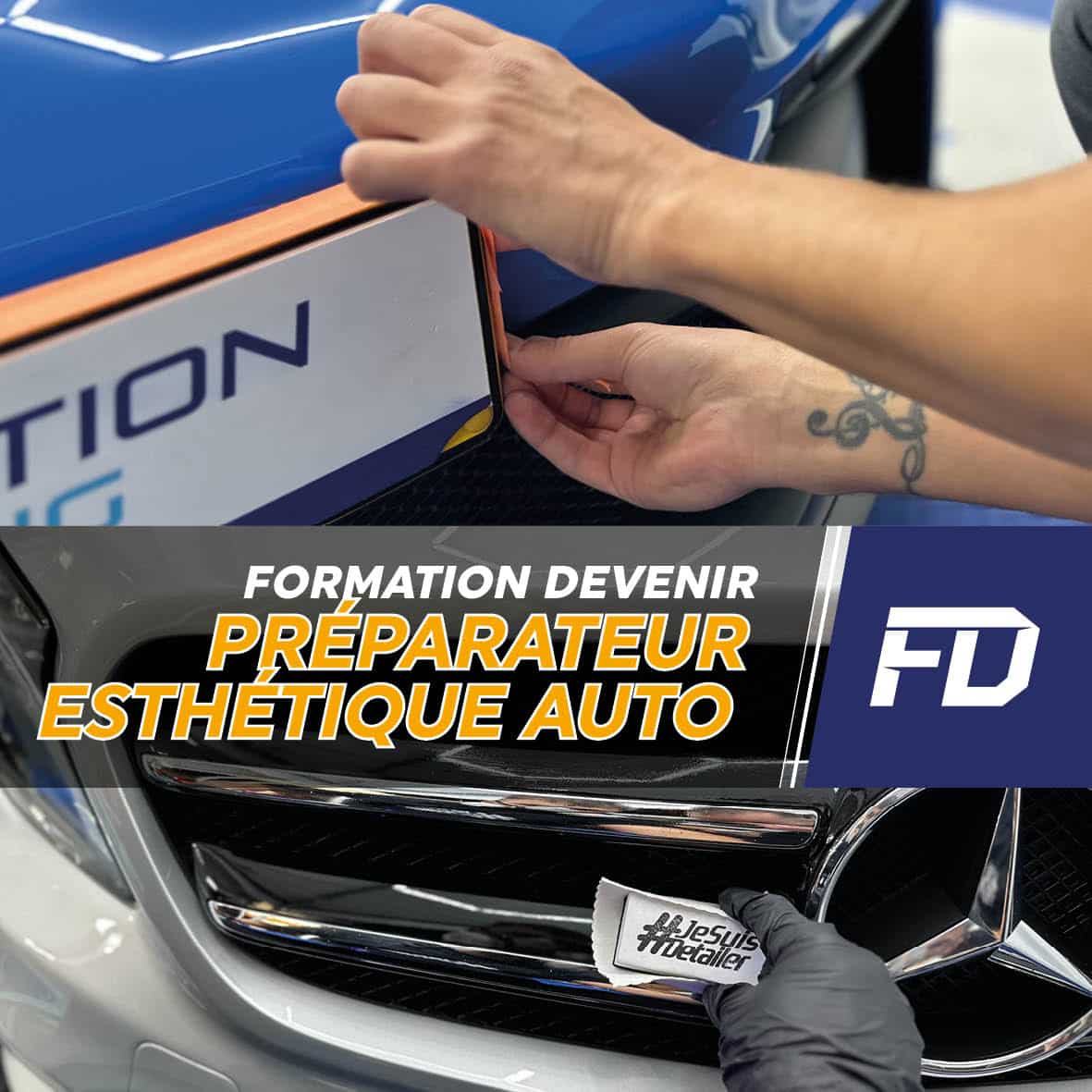 Formation Devenir préparateur esthétique automobile - Centre de formation 78 Trappes