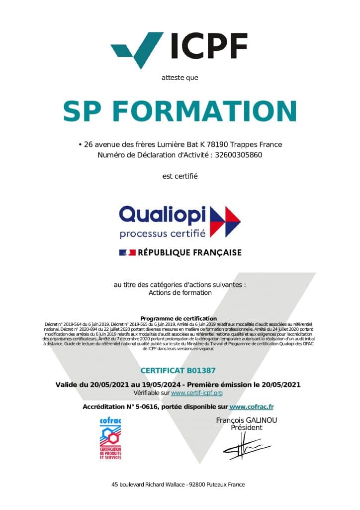 Centre de Formation de detailing et préparation esthétique auto certifié qualiopi