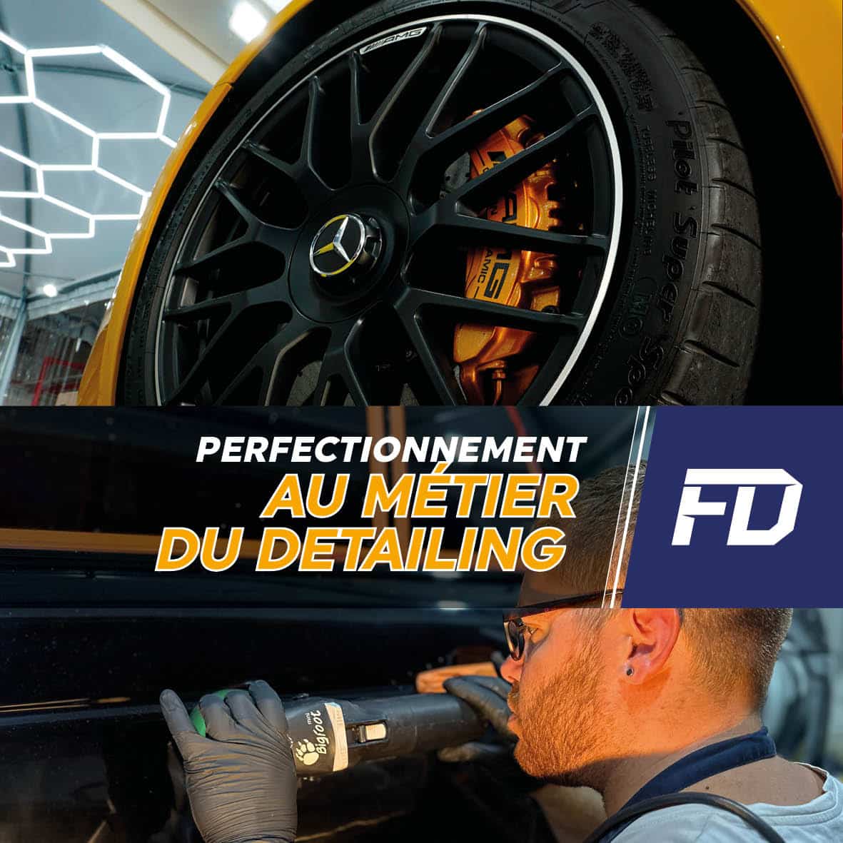 Formation perfectionnement au metier du detailing - Centre de formation 78 Trappes