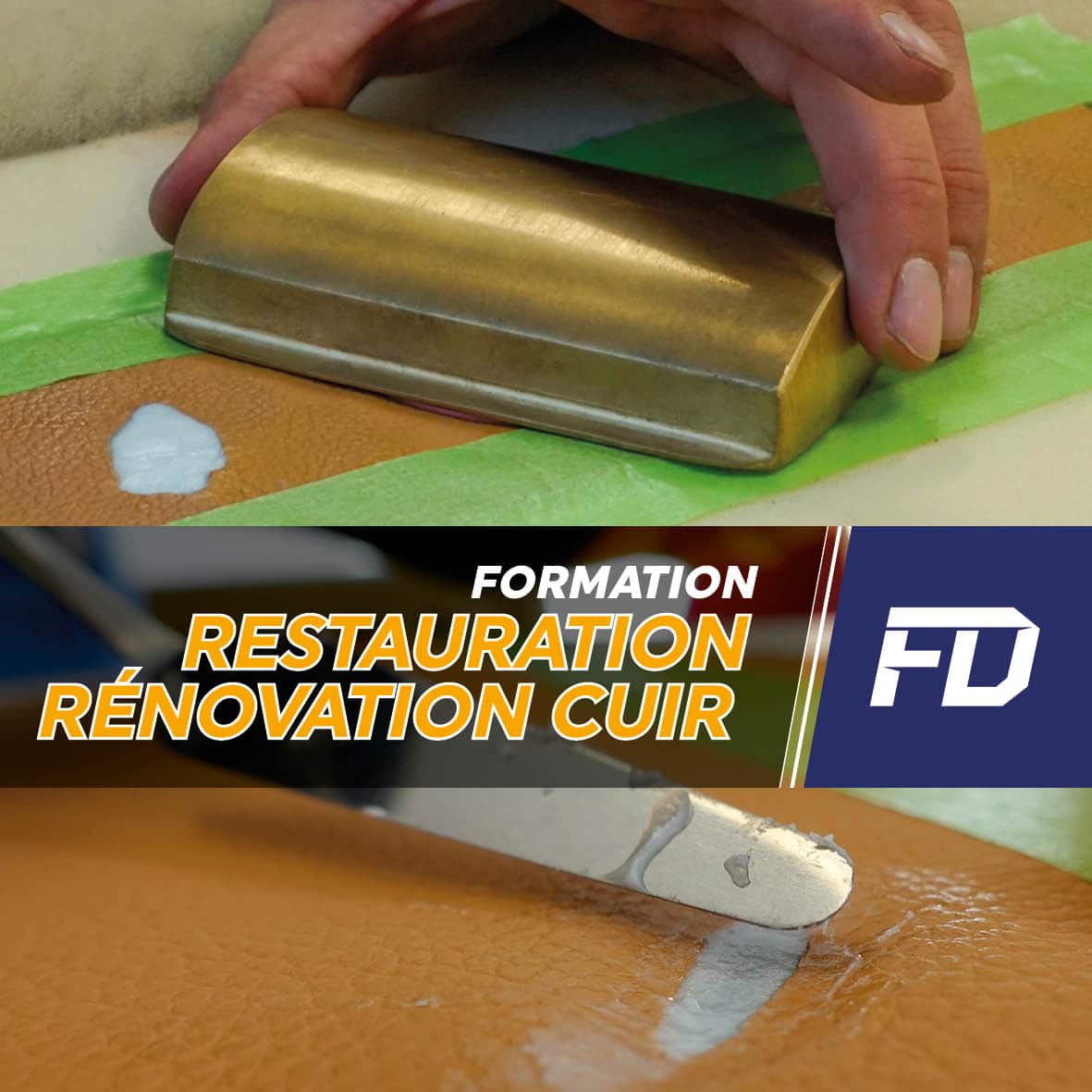 Formation rénovation et restauration du cuir automobile - Centre de formation 78