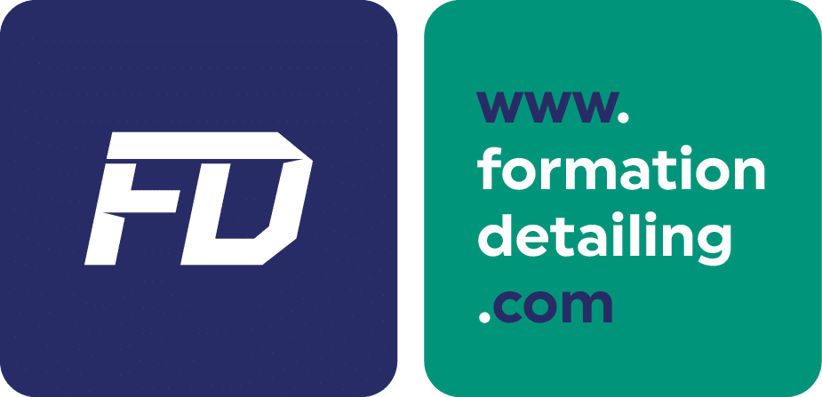 logo FD Bleu et vert formation detailing déposé